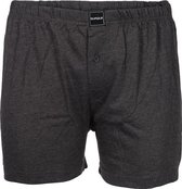 Suaque/Ginosanti heren boxershort wijd model uni - XL - Antracite