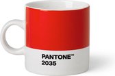 Copenhagen Design - Pantone - Tasse à expresso -120ml - Rouge