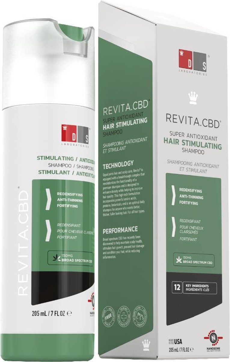 Revita CBD Hair Stimulating Shampoo 205ml