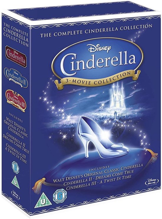 Cinderella 1 2 & 3 Boxset Blu-Ray