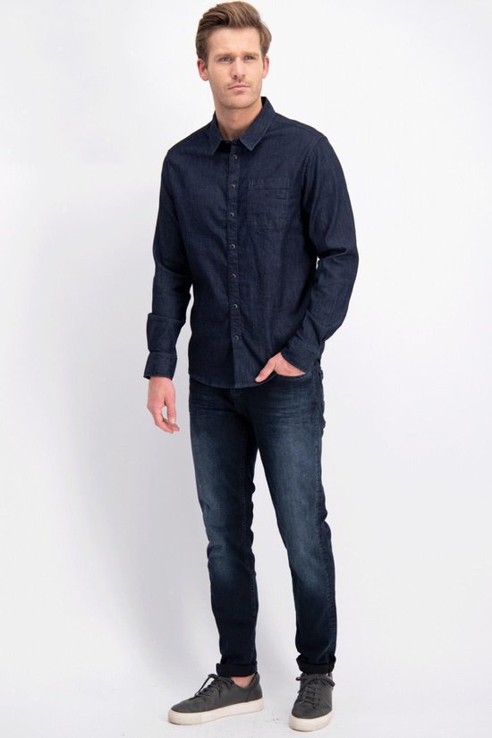 Cars Jeans - Heren Jeans - Heren - W38 X L34 - Zwart - Katoen - Blast-blue.blac