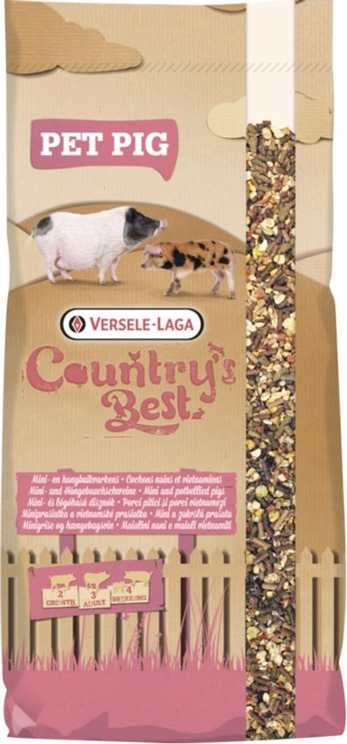 Versele-Laga Country's Best Pet Pig Muesli - 17 kg