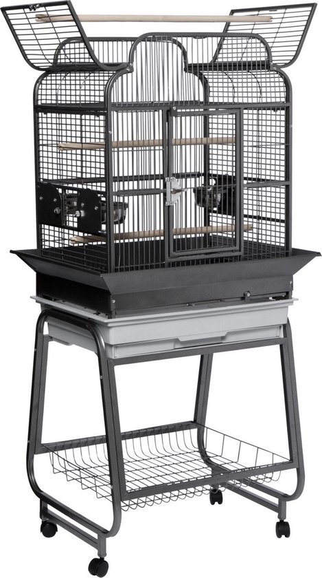Cage à perroquets Strong Villa Gaia - 56x43x160 cm | bol.com