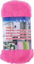 Lifetime Clean Schoonmaakspons 18 X 8 X 4 Cm Microvezel Roze