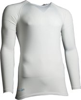 Precision Training Thermoshirt Basislaag Polyester Wit Maat L