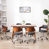 Eetkamerstoelen verstelbaar set van 6 stuks (Incl LW anti kras viltjes) - Eetkamer stoelen - Extra stoelen voor huiskamer - Bureau stoel - Dineerstoelen – Tafelstoelen