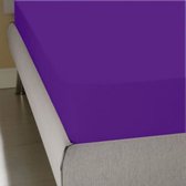 HomÃ©Ã© - Hoeslaken Jersey Stretch Katoenen -D. Paars
