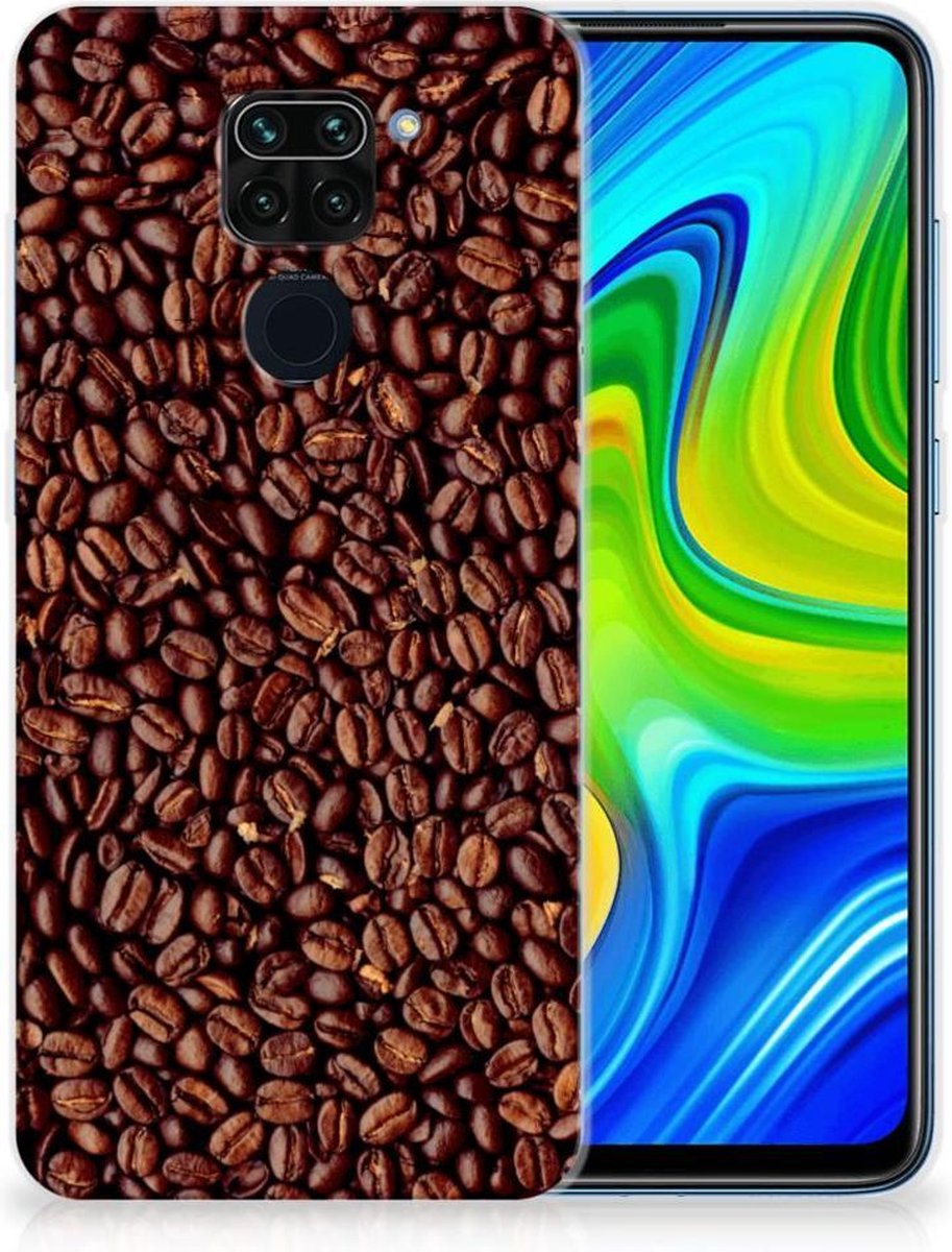 Xiaomi Redmi Note9 Siliconen Case Koffiebonen