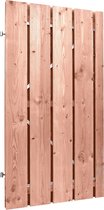 Schuttingdeur Douglas hout onbehandeld fijnbezaagd 100x190 cm | Default