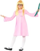 Smiffy's - Sjakie En De Chocoladefabriek Kostuum - Roald Dahl Sofie Uit De Gvr - Meisje - roze - Large - Carnavalskleding - Verkleedkleding