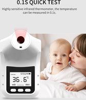 Defiance™️ infrarood thermometer Automatische  COVID-19 / Muur Thermometer Koorts  Bedrijven / Volwassenen Kinderen en Objecten  Voorhoofd Koorts thermometer  LCD Display  Thermometer Lichaam