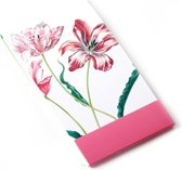 Carnet A7, paperboard avec losanges, Merian, Trois tulipes