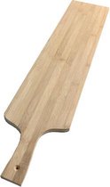FUNXY- borrelplank groot - handgemaakt - bamboe - hout - serveerplank - borrelen - keuken