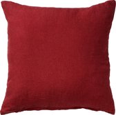 LINN - Kussenhoes LINNEN Merlot 45x45 cm - rood