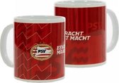 PSV Mok Prints en Vibes rood