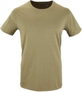 SOLS Heren Milo Organic T-Shirt (Khaki)