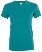 SOLS Dames/dames Regent T-Shirt met korte mouwen (Eendenblauw)