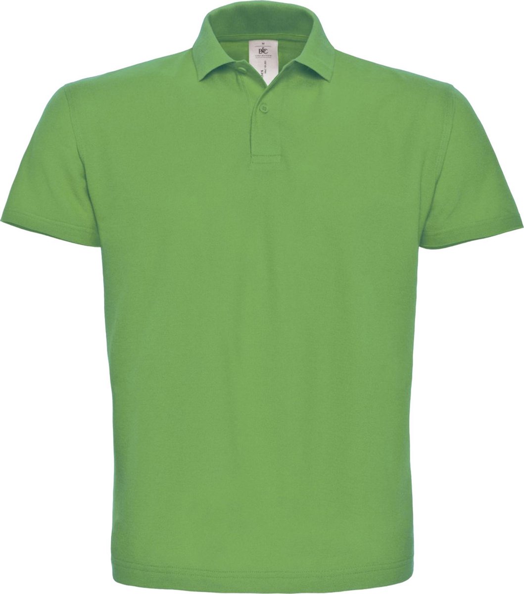 B&C ID.001 Unisex Volwassenen Poloshirt met korte mouwen (Echt groen)