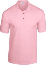 Gildan Volwassen DryBlend Jersey Short Sleeve Polo Shirt (Lichtroze)