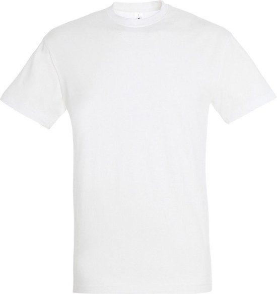 SOLS Heren Regent T-Shirt met korte mouwen (Wit)