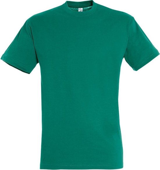 SOLS Heren Regent T-Shirt met korte mouwen (Smaragd)