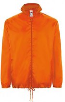 SOLS Unisex Shift Showerproof Windbreaker Jasje (Oranje)