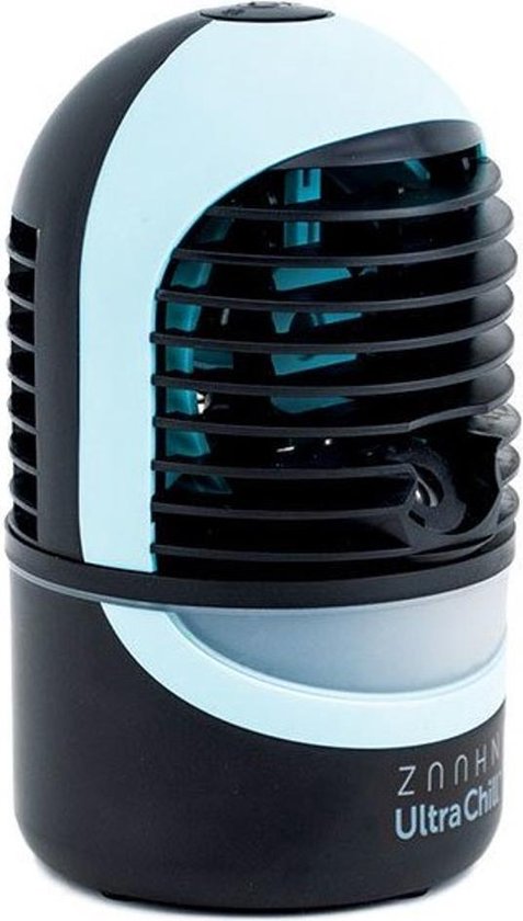 Zaahn Ultra Chill Deluxe 4-in-1 Air Cooler mini koeler, luchtbevochtiger, luchtverfrisser, sfeerlicht, leeslamp
