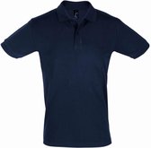 SOLS Heren Perfect Pique Korte Mouw Poloshirt (Franse marine)