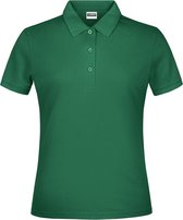 James And Nicholson Dames/dames Basic Polo Shirt (Iers Groen)