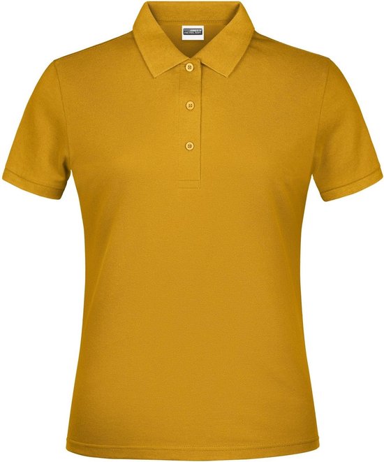 James And Nicholson Dames/dames Basic Polo Shirt (Goudgeel)