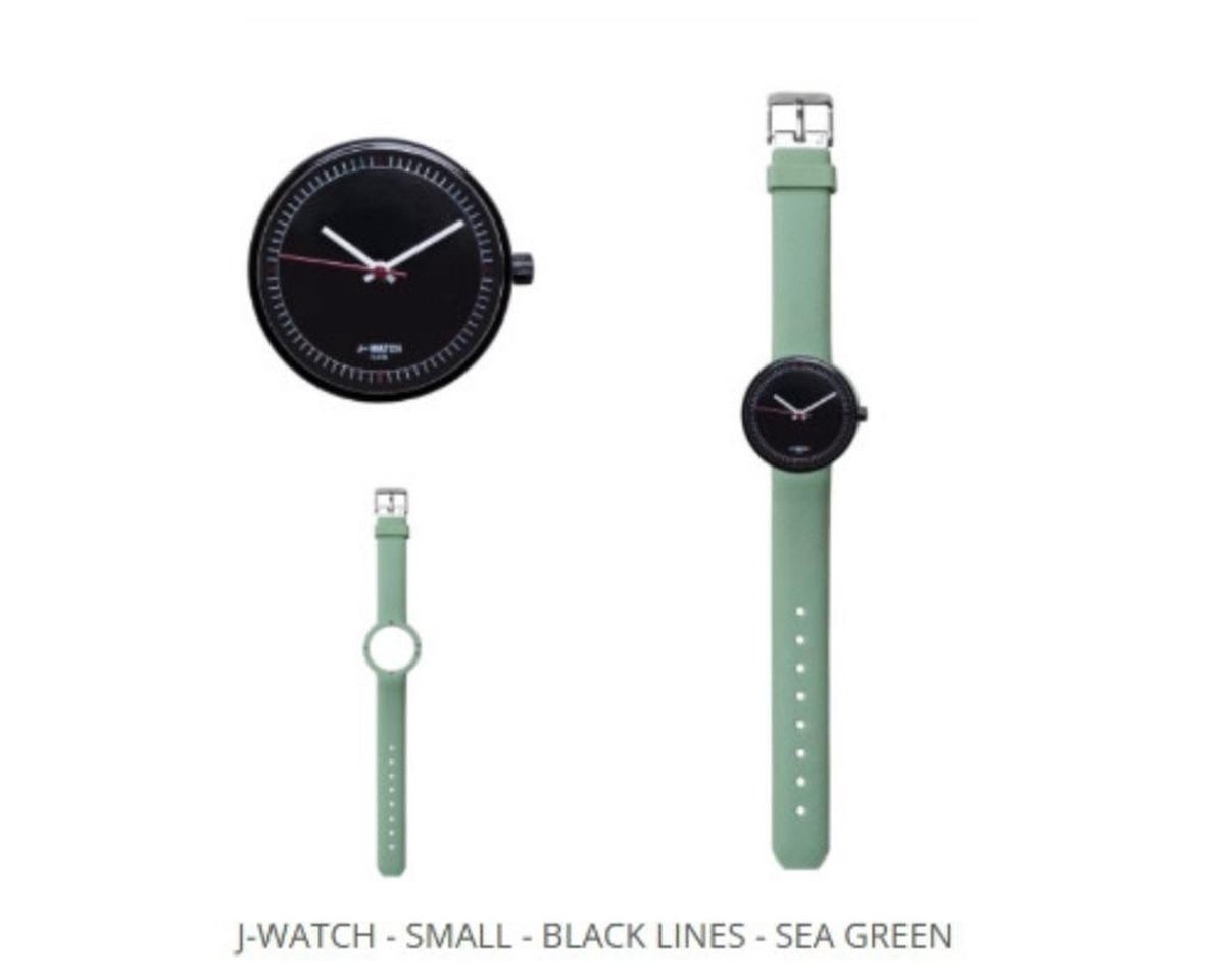 JU'STO J-WATCH horloge - groen/zwart - 40mm