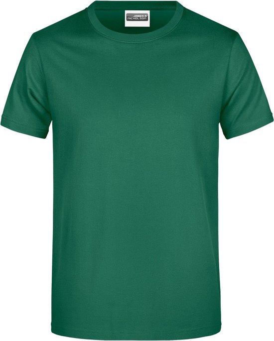 James And Nicholson Heren Ronde Hals Basic T-Shirt (Iers Groen)