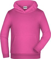 James And Nicholson Kinderen/Kinderen Basic Hoodie (Roze)