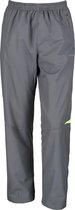 Spiro Heren Micro-Lite Performance Sports Pants / Tracksuit Bottoms (Grijs/Kalk)