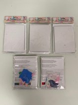Patchwork set: maak je eigen figuur van stof! - set van 5 verpakkingen met diverse figuren (unisex)