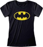 DC Comics Batman Dames Tshirt -L- Logo Zwart