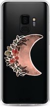 Casetastic Samsung Galaxy S9 Hoesje - Softcover Hoesje met Design - Autumn Moon Print