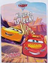 DISNEY PIXAR CARS - KLEUREN IS LEUK ! - INCLUSIEF STICKERS
