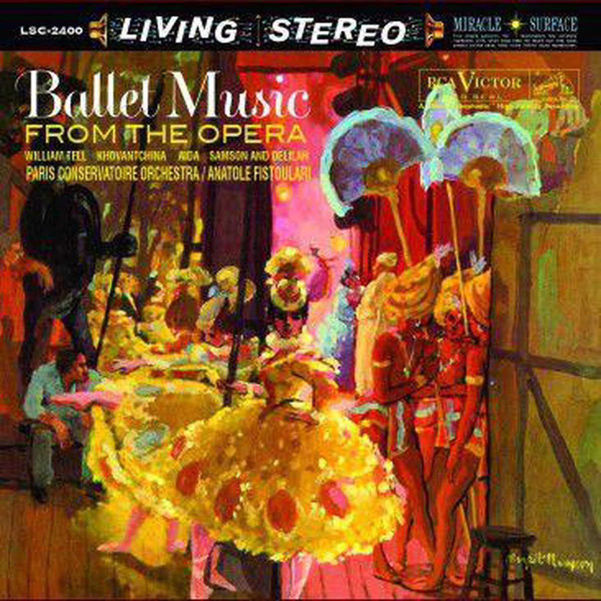 Paris Conservatoire Orchestra - Ballet Music From The Opera (CD)