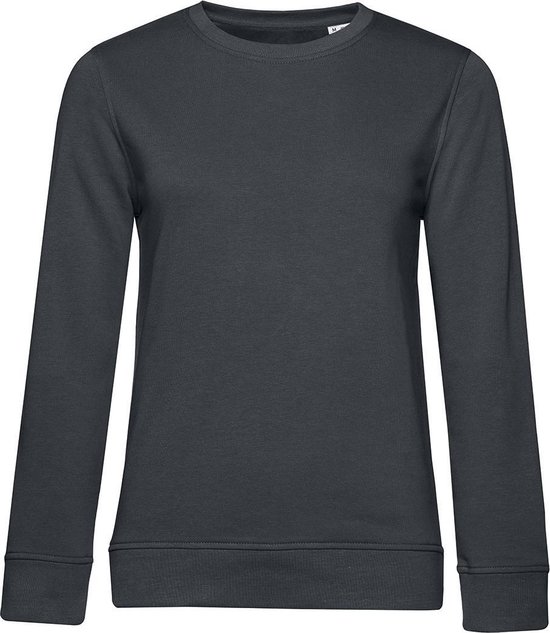 B&C Dames/dames Organic Sweatshirt (Asfalt)