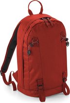 Quadra Dagelijkse Outdoor 15 liter rugzak (Rood gebrand)
