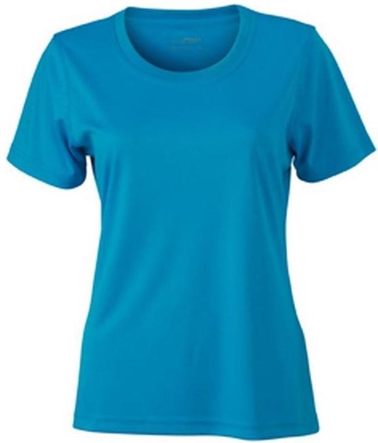 James and Nicholson Vrouwen/dames Actieve Tee (Turquoise)