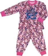 Frogs & Dogs - Premium - kinder pyjama - Wild girl - hippe panter print - maat 110/116