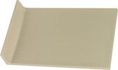 Planche à découper Cookut Curv - Rectangulaire - Avec bord relevé - 25 x 30 cm - Taupe