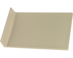 Cookut Curv Snijplank - Rechthoekig - Met opstaande rand - 25 x 30 cm - Taupe
