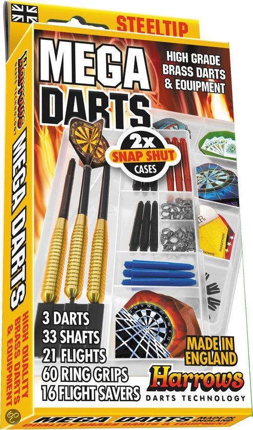 Afbeelding van het spel Harrows Steeltip Mega Darts Giftset