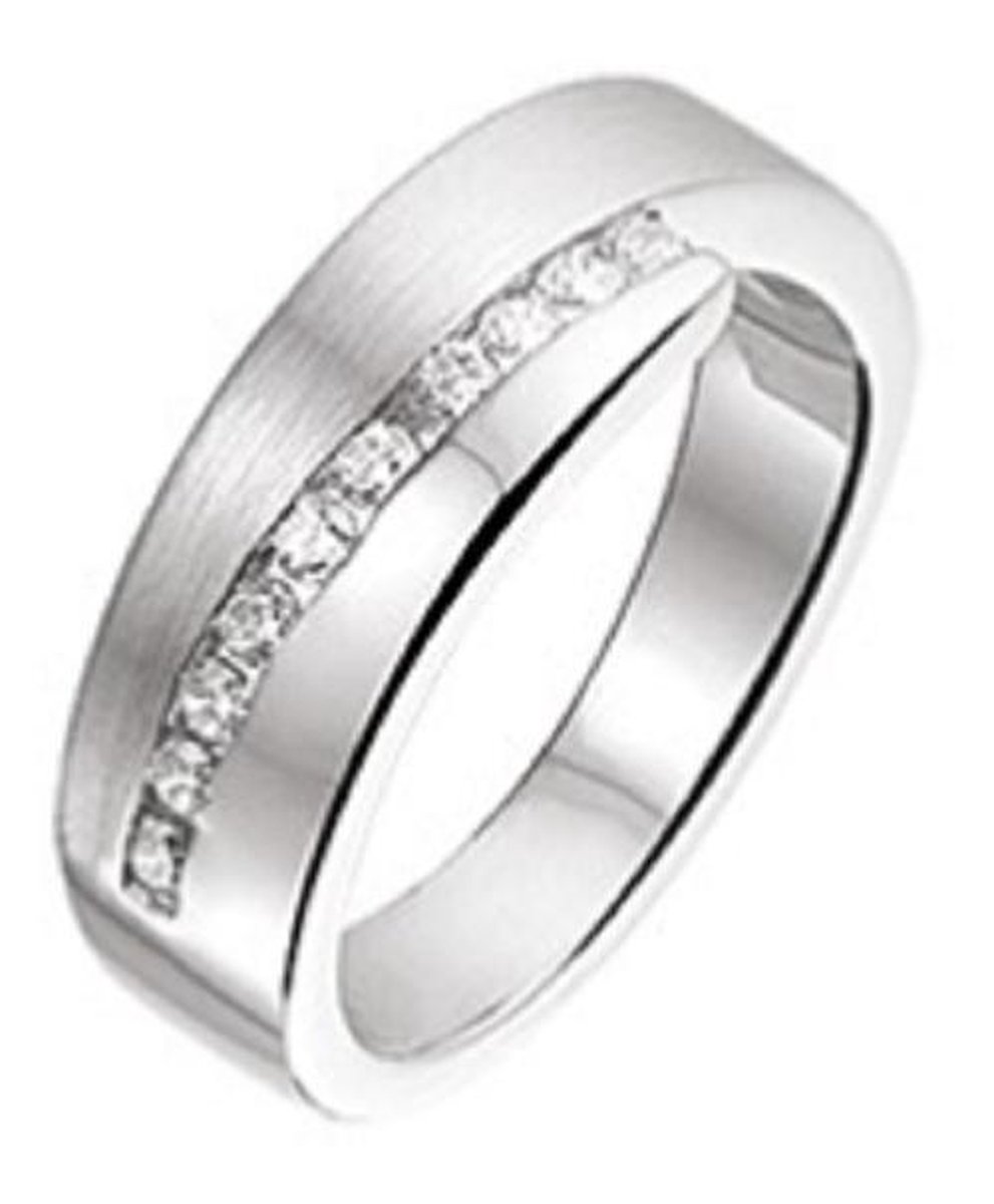 Schitterende Zilveren Ring