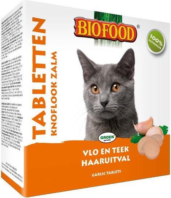 16x BF Petfood Kattensnoepjes Anti Vlo Zalm 100 stuks