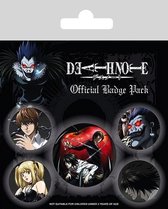 Death Note: Characters - Buttons - Badge Pack - Anime