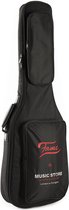 Fame E-gitaar Gigbag Deluxe zwart/rood Logo - Tas voor elektrische gitaren